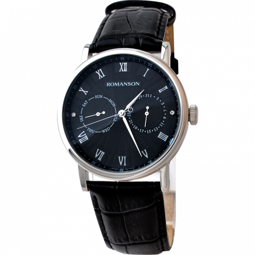 Đồng hồ Nam Romanson TL1275BMWBK