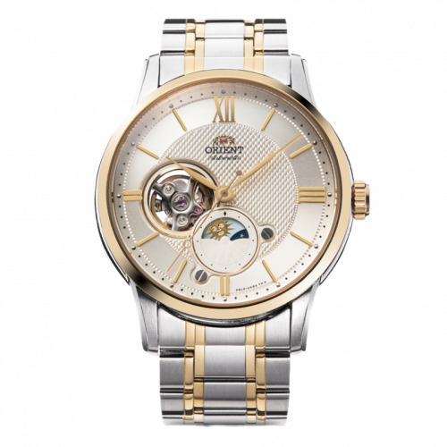 Đồng Hồ Nam Orient Mechanical Classic Sun And Moon RA-AS0007S30B