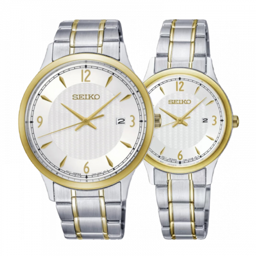 Đồng hồ đôi Seiko SGEH82P1 + SXDG94P1