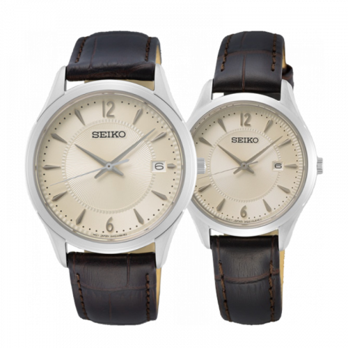 Đồng hồ đôi Seiko SUR421P1 + SUR427P1
