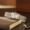 Đồng hồ Nữ Frederique Constant  Classics Art Deco Carree FC-200MPW2AC3B