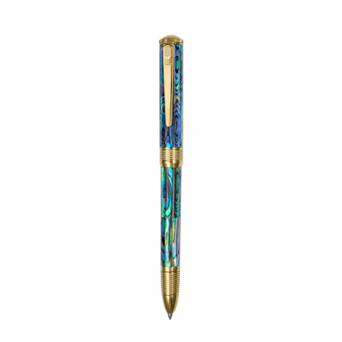 Bút bi BLUS Champion Wave - Bút ký bào ngư New Zealand - mạ Titanium Gold 002008002