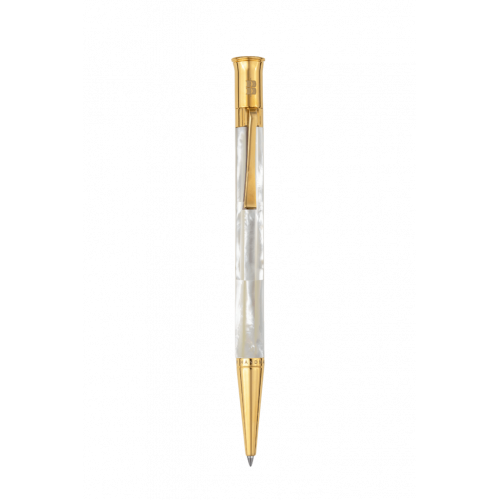Bút bi BLUS Visionary - Bút ký ngọc trai trắng Bắc Úc - Mạ vàng 003001002