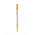 Bút bi BLUS Visionary - Bút ký ngọc trai trắng Bắc Úc - Mạ vàng 003001002