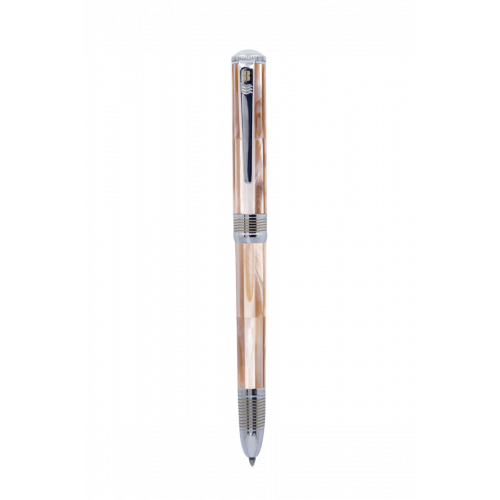 Bút bi BLUS - Champion Wave - Ngọc Trai Tím Mississippi - Mạ Chrome 002005003