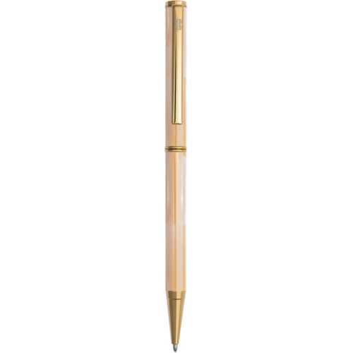 Bút bi BLUS - Inspired - Ngọc Trai Cam Mississippi - Mạ Titanium Gold 001011002