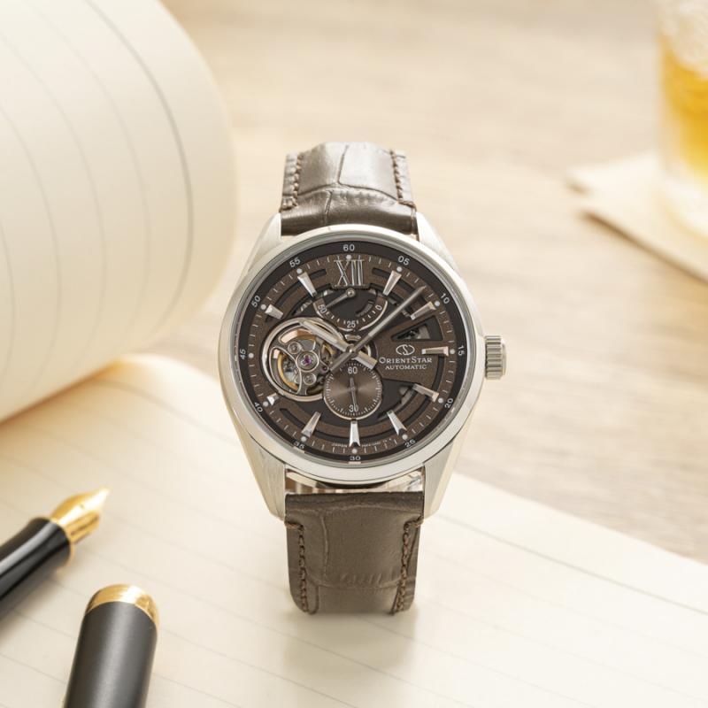 Đồng hồ Nam ORIENT STAR Modern Skeleton RE-AV0139Y00B