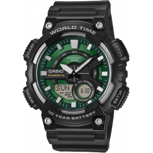 Đồng hồ Nam CASIO GENERAL AEQ-110W-3A2VDF