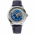 Đồng hồ Nam FREDERIQUE CONSTANT Manufacture Classic Worldtimer FC-719BLW3H6