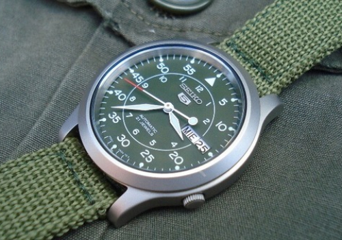 BST Seiko 5 Quân Đội