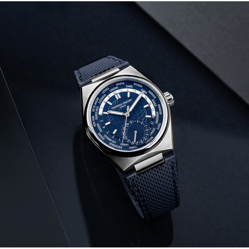 Đồng Hồ Nam Frederique Constant Highlife Worldtimer Manufacture FC-718N4NH6B