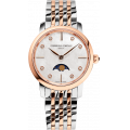 Đồng hồ Nữ Frederique Constant SLIMLINE LADIES MOONPHASE FC-206MPWD1S2B