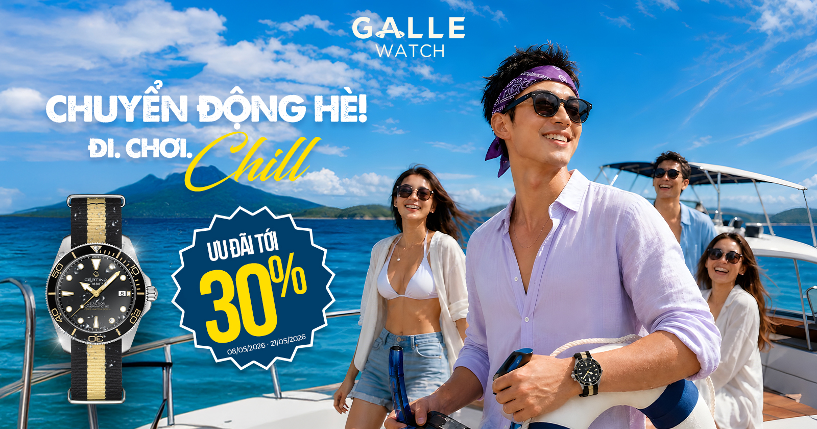 Chuyển động hè – Đi. Chơi. Chill