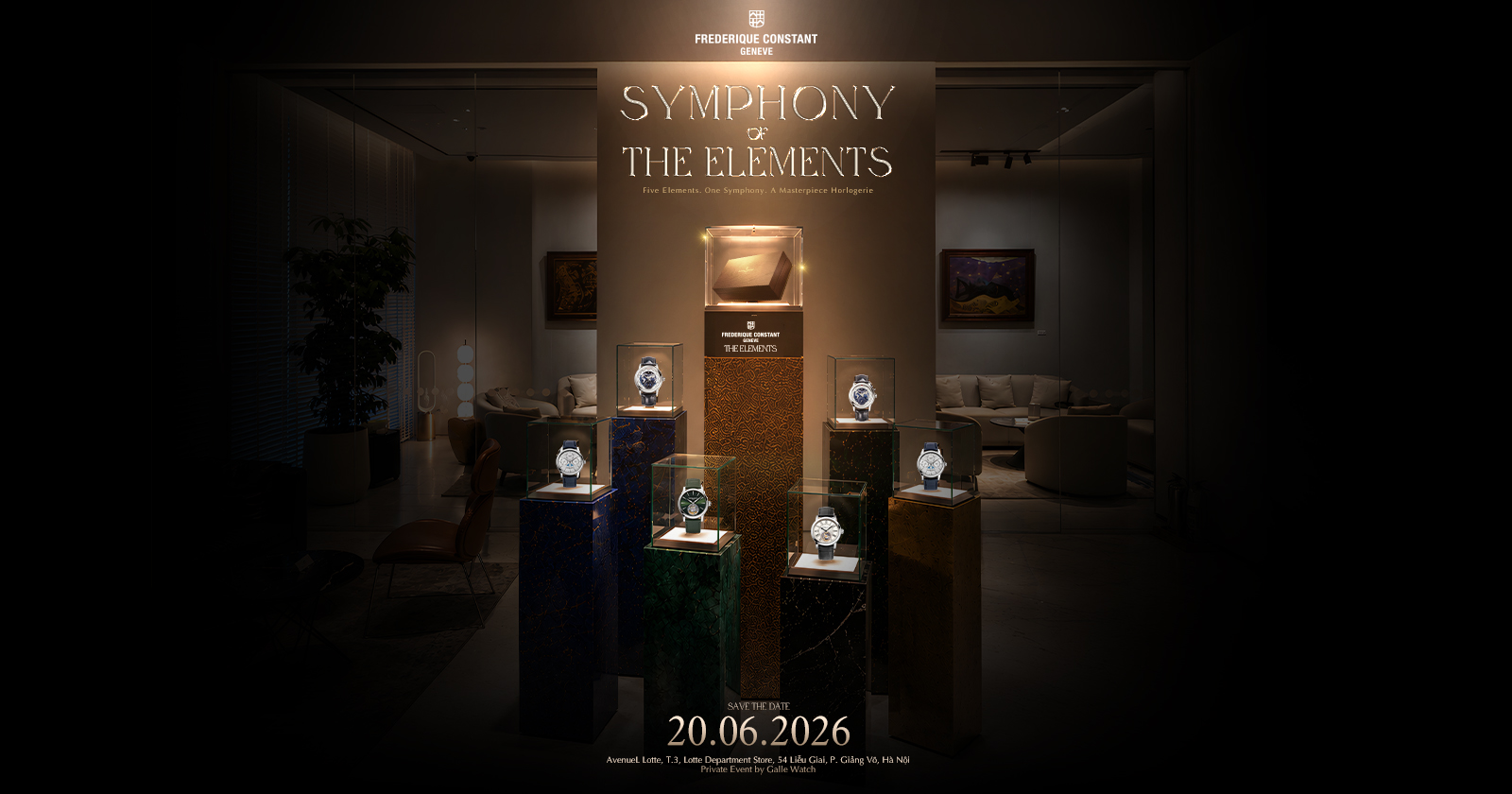 Private Event: The Symphony Of The Elements – Bản giao hưởng tuyệt tác của thời gian