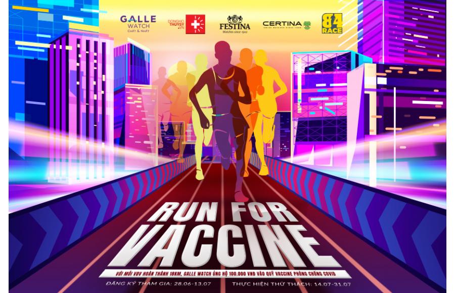 Run For Vaccine - Chạy bộ vì cộng đồng - Hoạt động truyền cảm hứng tới hàng triệu người Việt Nam