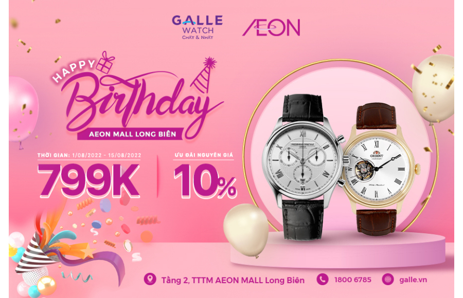 Mừng sinh nhật AEON Mall - Hứng trọn DEAL chất