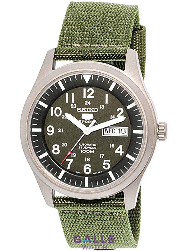 Đồng hồ nam Seiko 5 Quân Đội SNZG09K1S