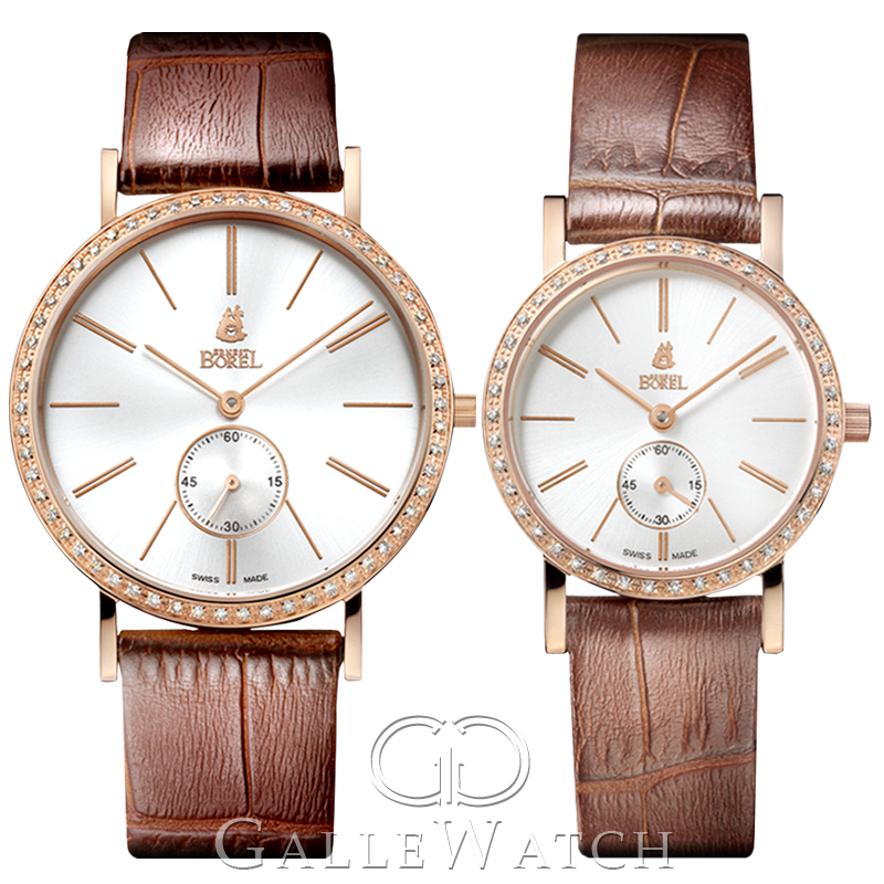 Đồng hồ đôi Ernest Borel GG850D-2311BR + LG850D-2311BR