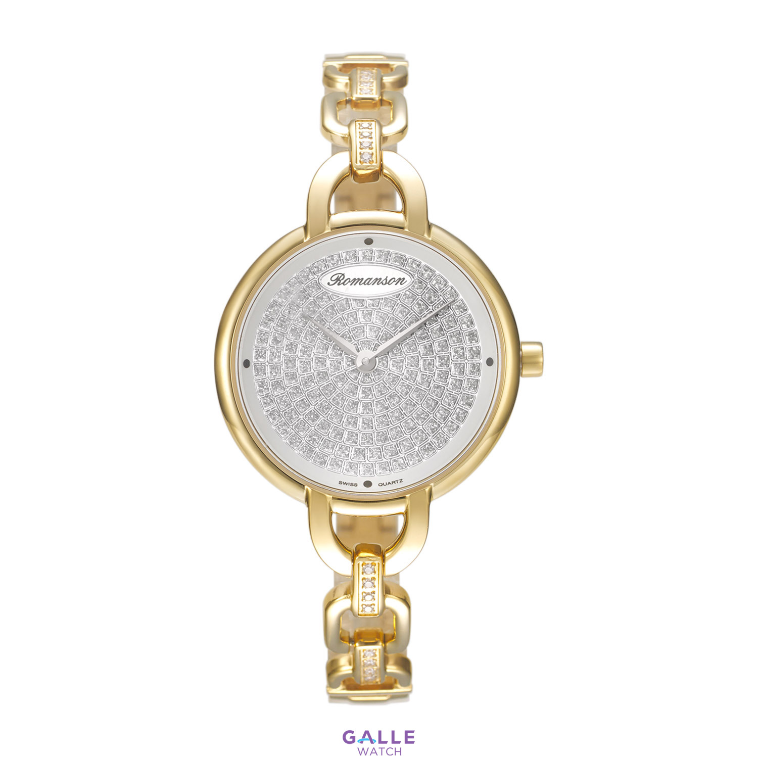 Đồng hồ điện tử nữ Romanson RM8A14QLGWH