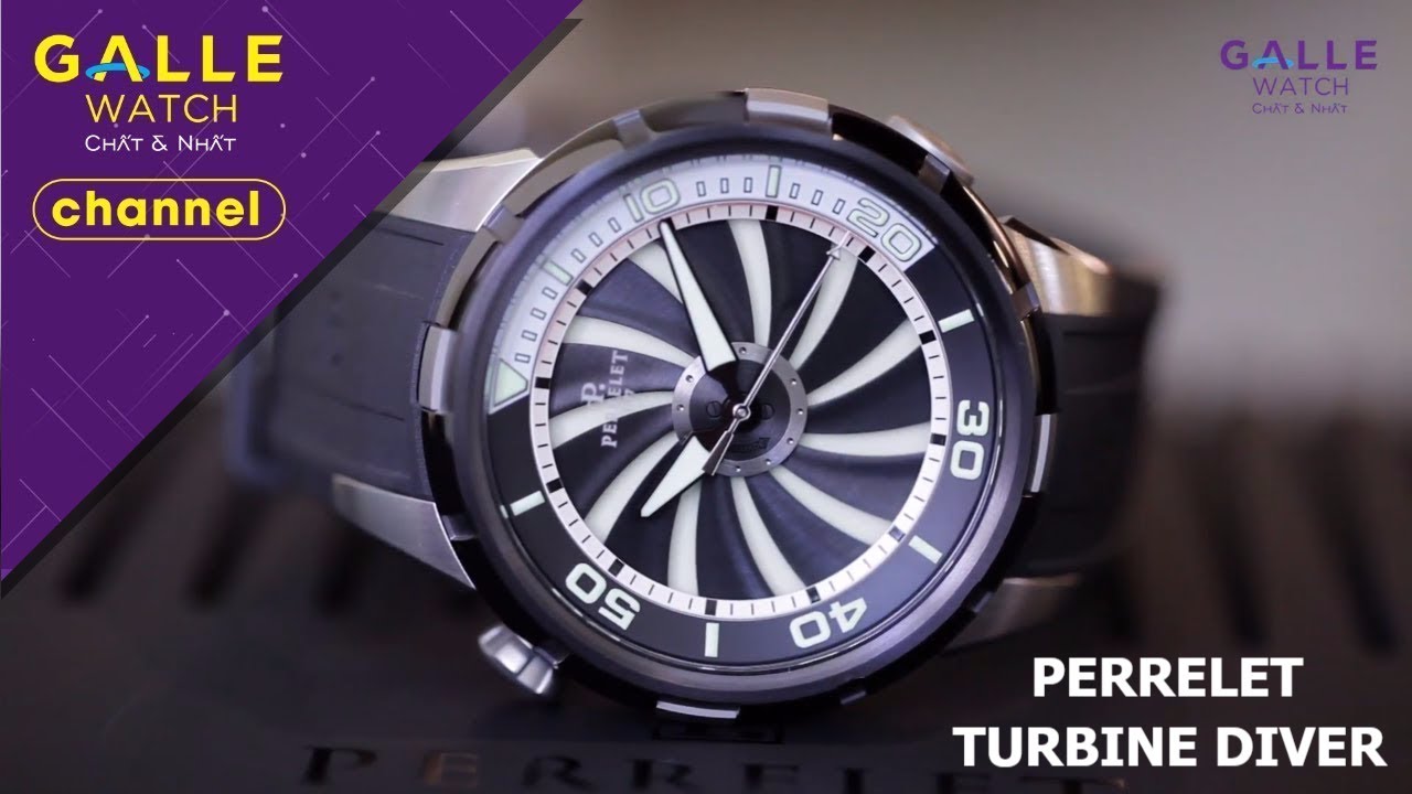 [Review] Đồng hồ Perrelet Turbine Diver A10671