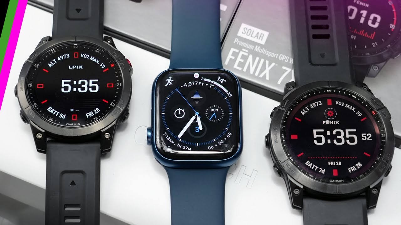 So sánh Apple Watch Ultra và Garmin Epix 2 về tính năng