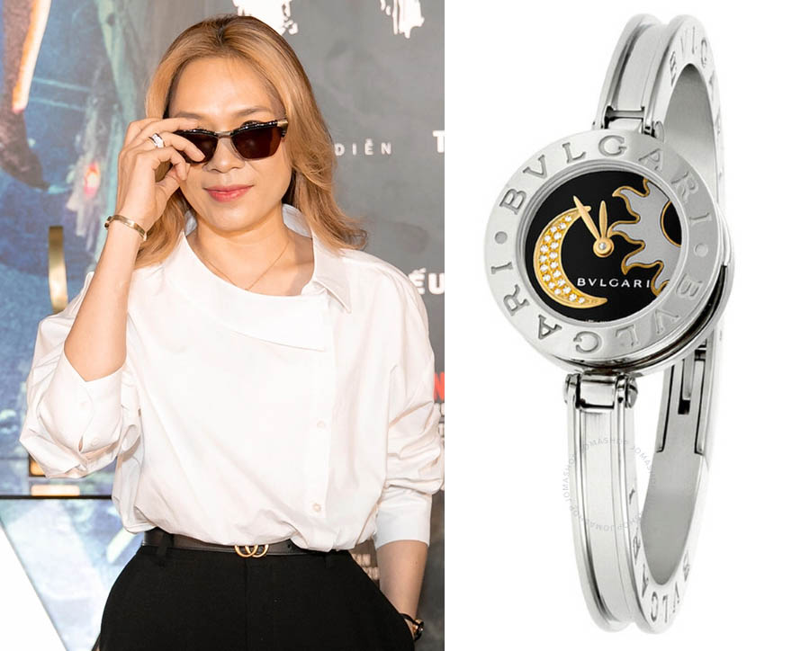 đồng hồ Bvlgari B.ZERO1 Sun and Moon Small Ladies của Mỹ Tâm có giá 70 triệu