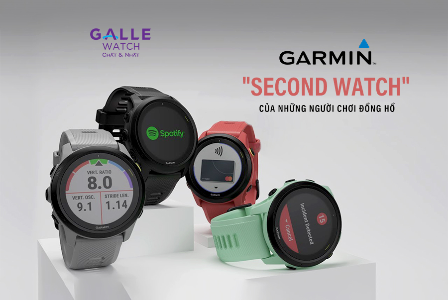 Garmin - "Second Watch" của những người chơi đồng hồ