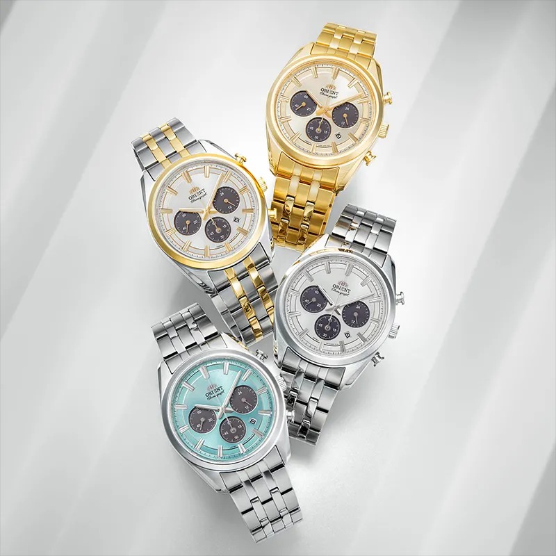 Đồng Hồ Nam ORIENT Contemporary Solar Chronograph RA-TX0305S10B