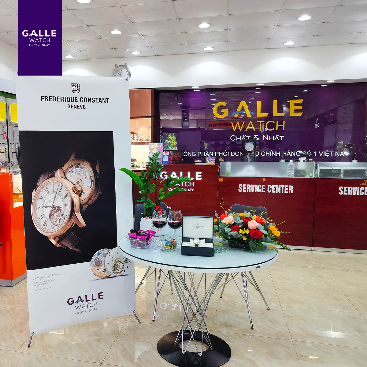 showroom Đồng hồ Galle 64 Võ Thị Sáu