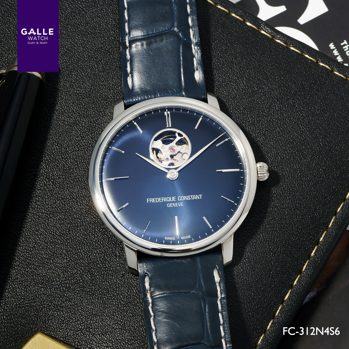 ĐỒNG HỒ NAM FREDERIQUE CONSTANT SLIMLINE FC-312N4S6