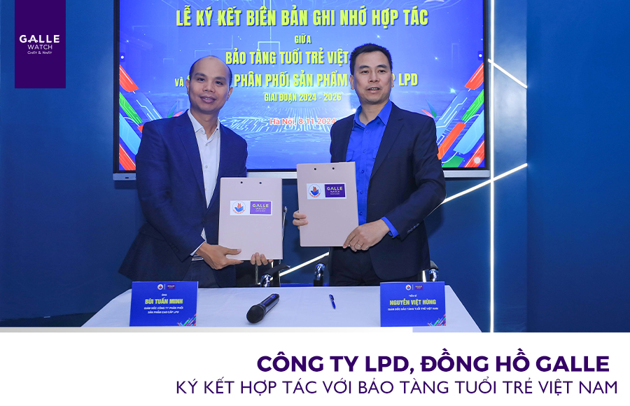 Lẽ ký kết của LPD và bảo tàng tuổi trẻ