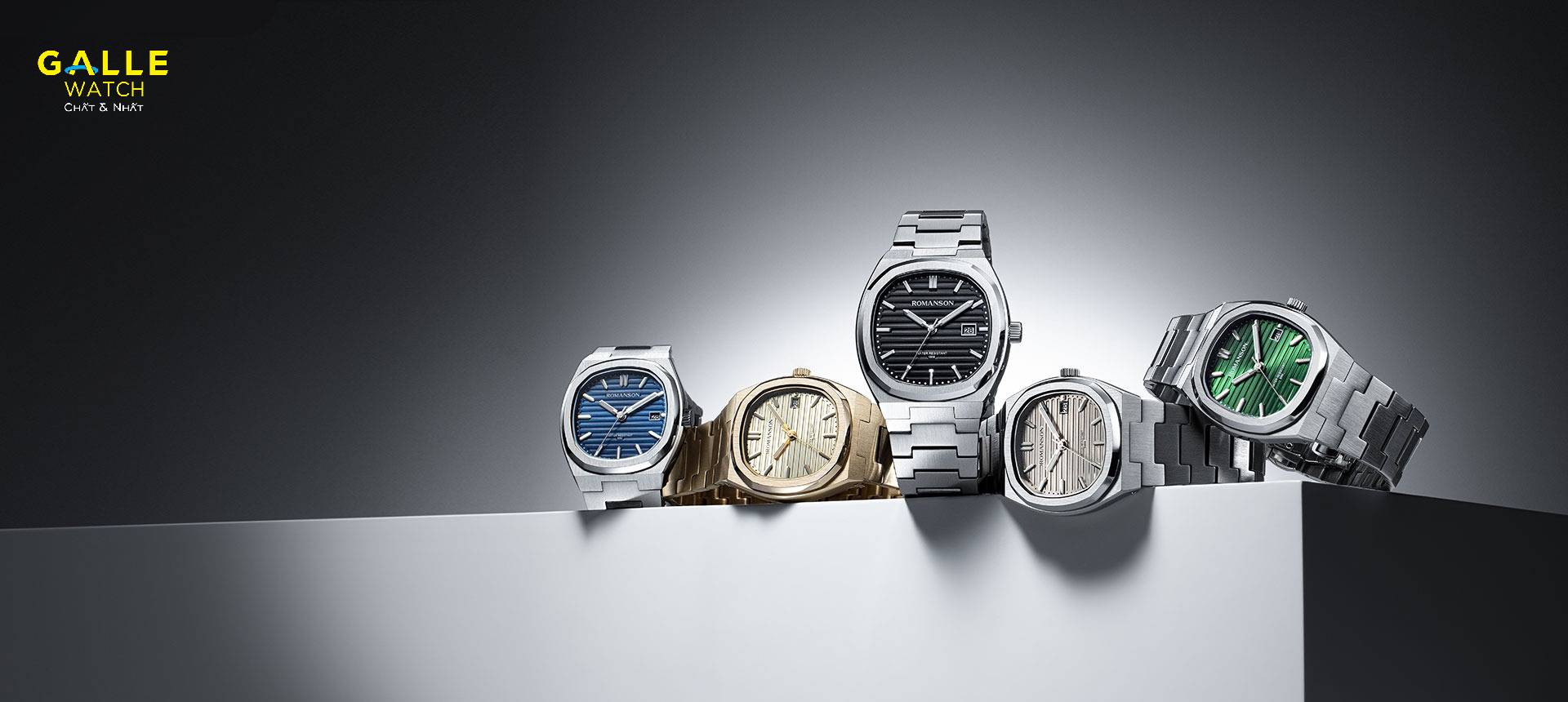 Những chiếc đồng hồ đến từ thương hiệu Romanson mang đậm phong cách Hàn Quốc