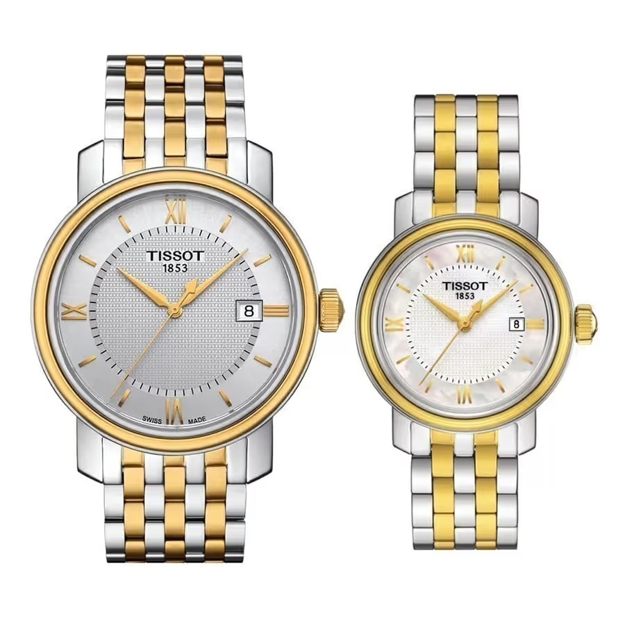 Đồng hồ đôi Tissot T033.410.22.011.01 + T033.210.22.111.00