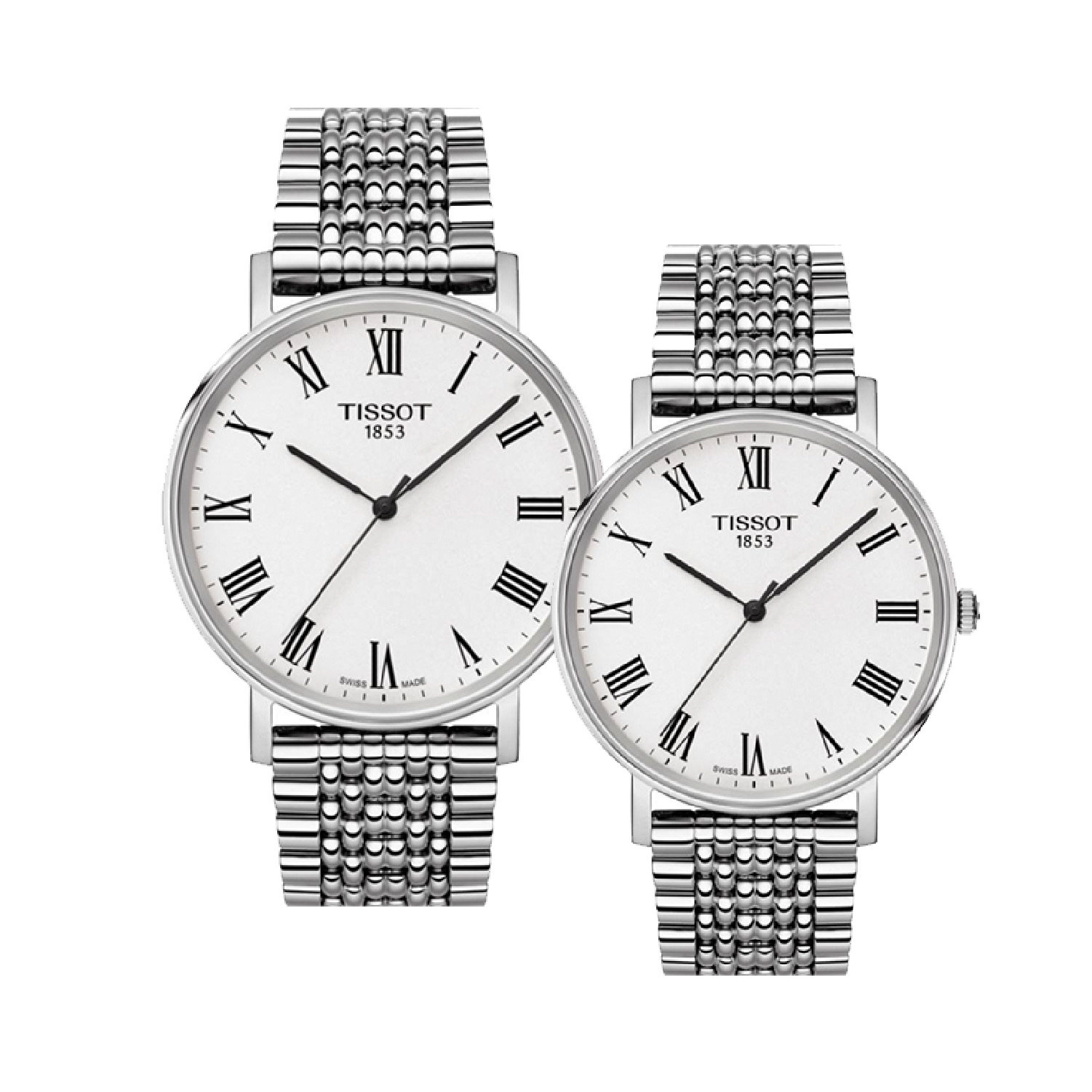 Đồng hồ đôi Tissot T109.410.11.033.00 + T109.210.11.033.00