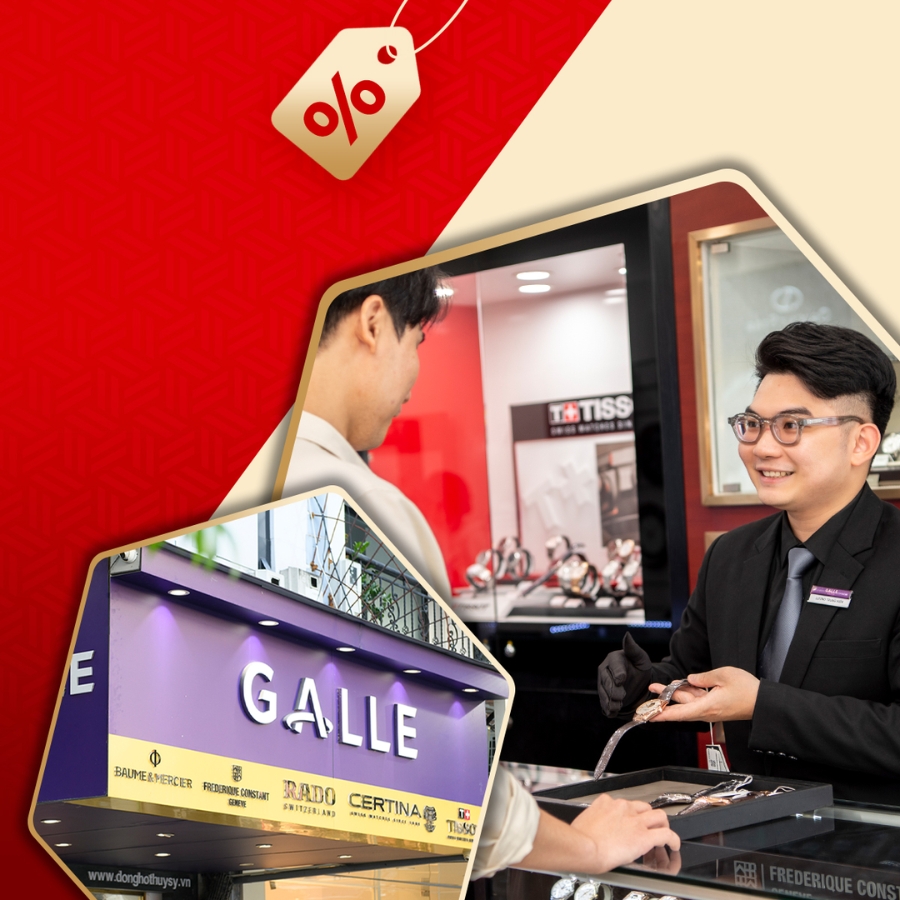 Mua đồng hồ Tissot chính hãng - lựa chọn Đồng hồ Galle
