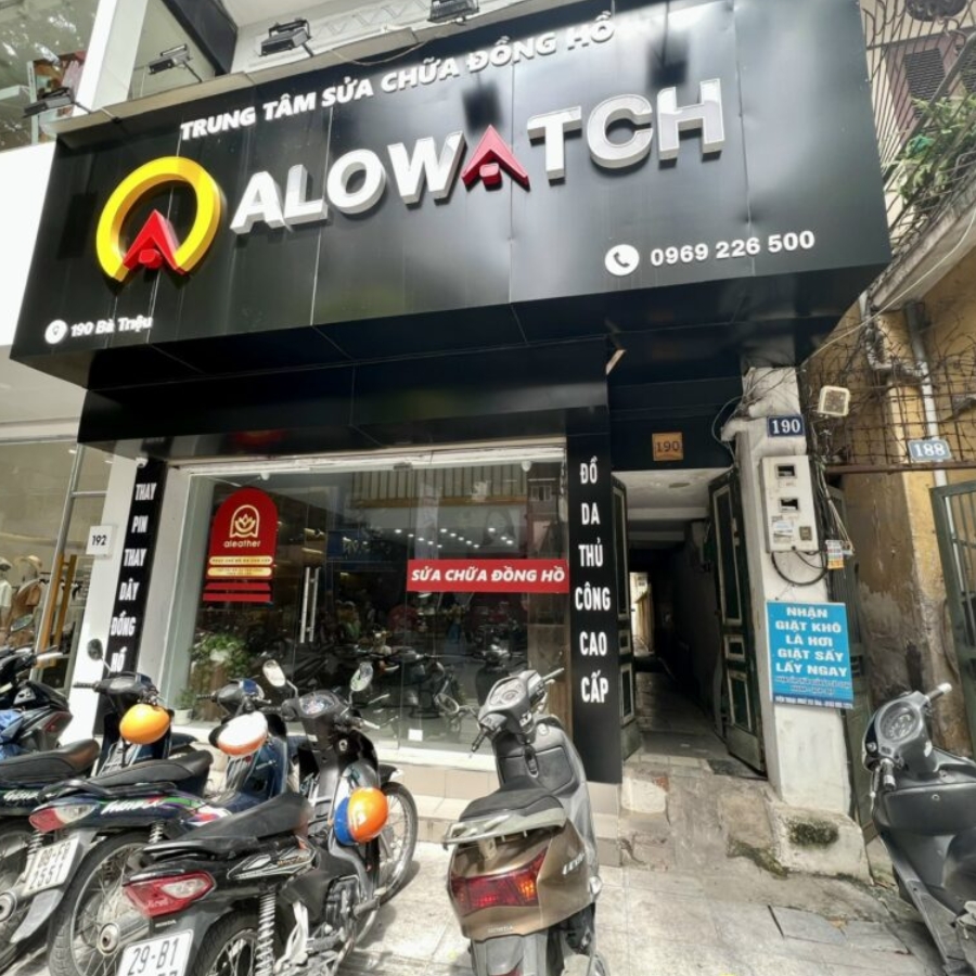 Đến Alowatch để đánh bóng đồng hồ