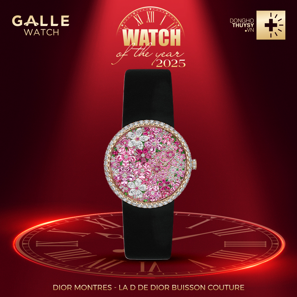 Dior Montres - La D de Dior Buisson Couture