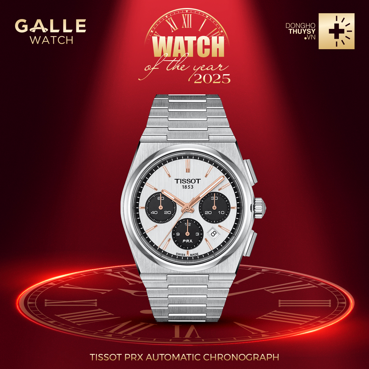 Tissot PRX Automatic Chronograph T137.427.11.011.00