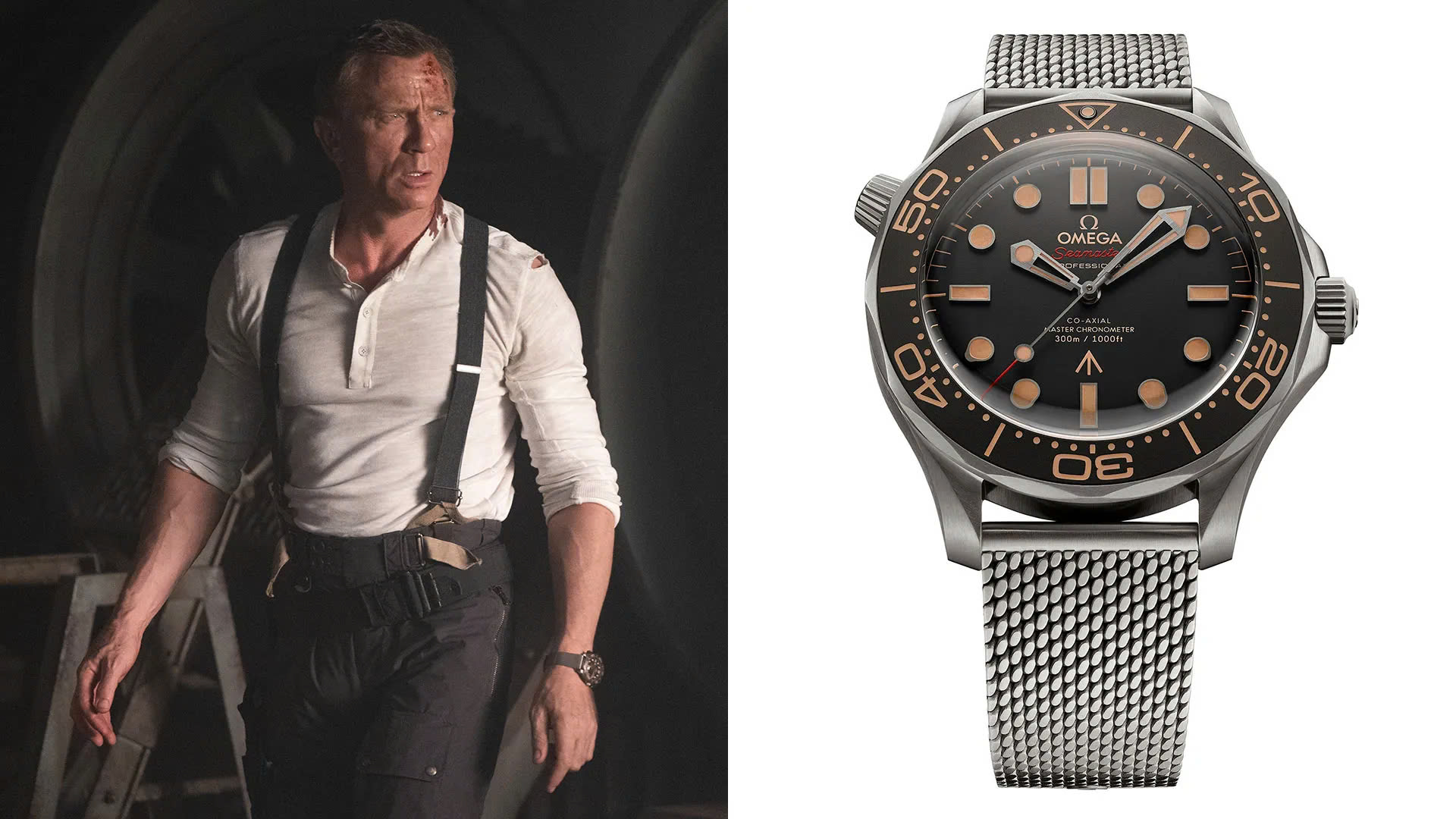 Daniel Craig Omega Seamaster 300M 007 Edition