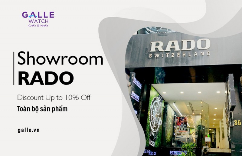 Khám phá showroom Rado