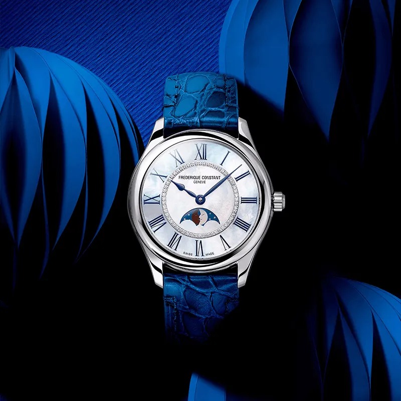Đồng Hồ Nữ Frederique Constant Classics Elegance Luna FC-331MPWND3B6
