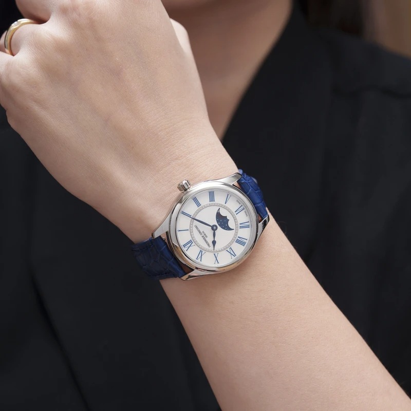 Đồng Hồ Nữ Frederique Constant Classics Elegance Luna FC-331MPWND3B6