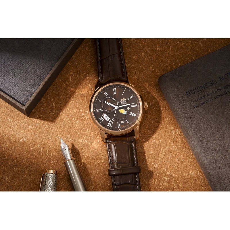 Đồng Hồ Nam ORIENT Classic Sun and Moon RA-AK0009T30B