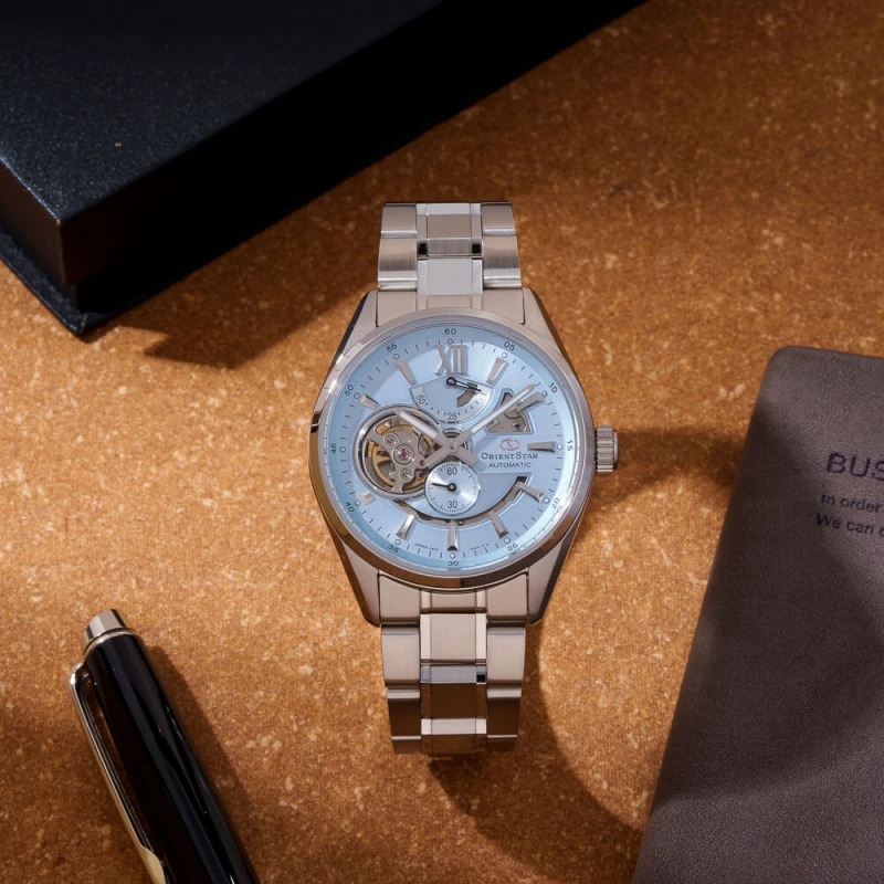 Đồng hồ Nam Orient Star Contemporary Modern Skeleton RE-AV0127L00B