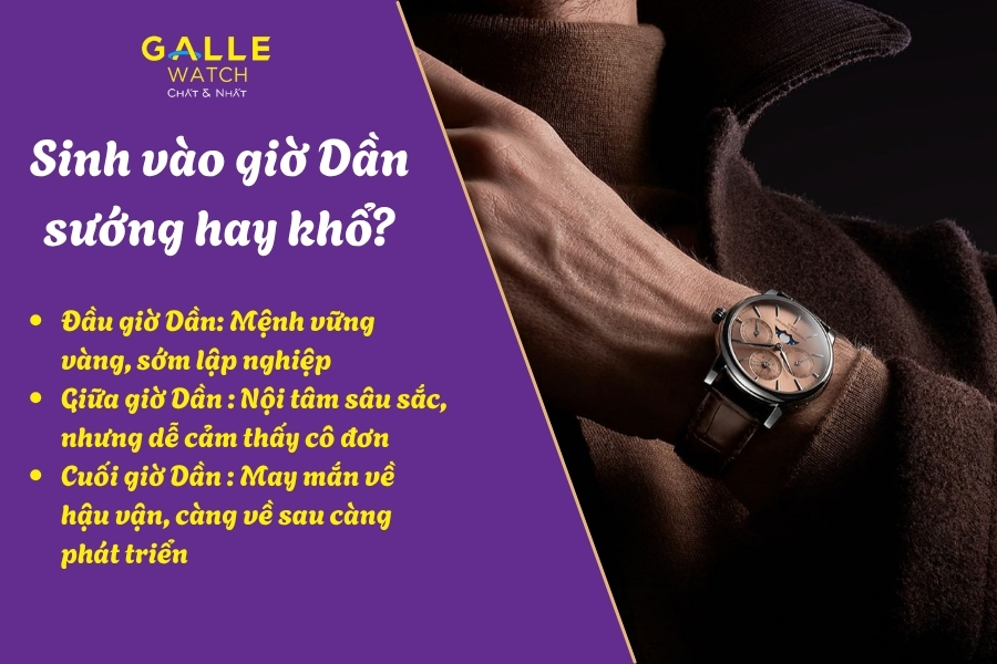 Những người sinh vào giờ dần