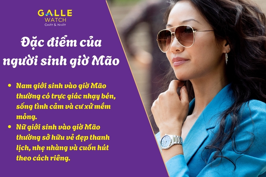 Người sinh giờ Mão thường có tính cách nhẹ nhàng, tinh tế
