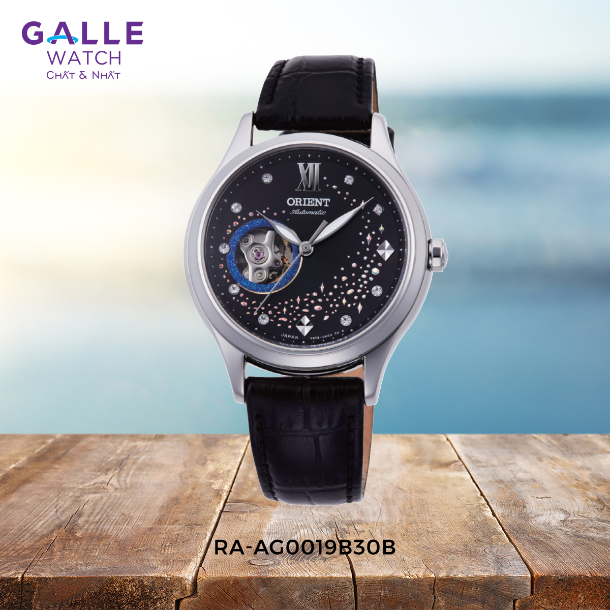 Đồng hồ nữ Contemporary Ladies Semi Skeleton RA-AG0019B30B