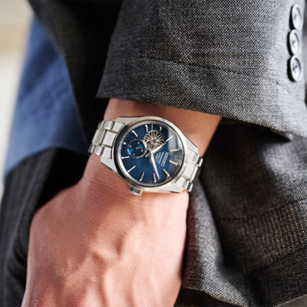 Đồng hồ nam Seiko Presage Sharp Edged Open Heart SPB417J1