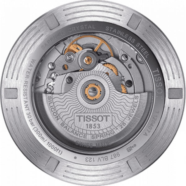 Bộ máy đồng hồ Đồng Hồ Nam TISSOT T-Sport SEASTAR 1000 POWERMATIC 80 SILICIUM T120.407.17.041.01