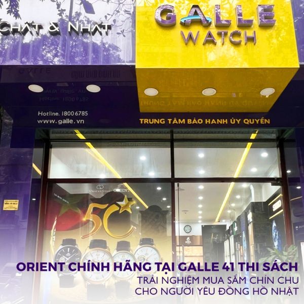 Đồng hồ Galle địa chỉ mua đồng hồ chính hãng hàng đầu tại Việt Nam